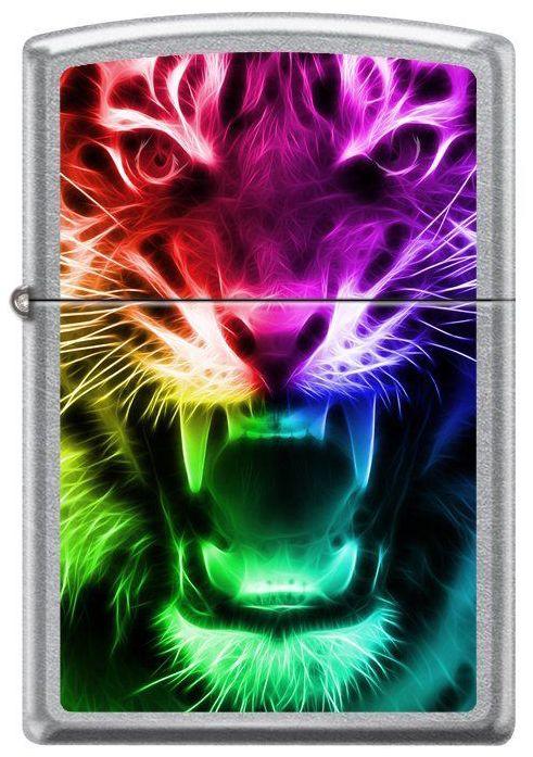 Öngyújtó Zippo Rainbow Tiger 0584