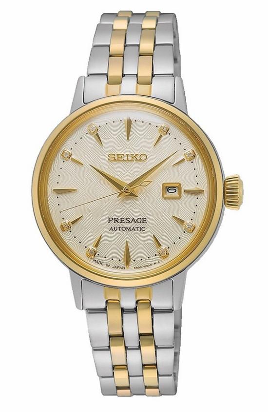 Karóra Seiko SRE010J1 Presage Cocktail Time White Lady Automatic