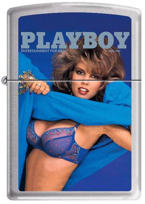 Öngyújtó Zippo Playboy Cover 1987 June 1201