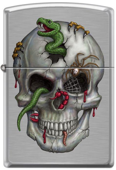 Öngyújtó Zippo Skull 6028