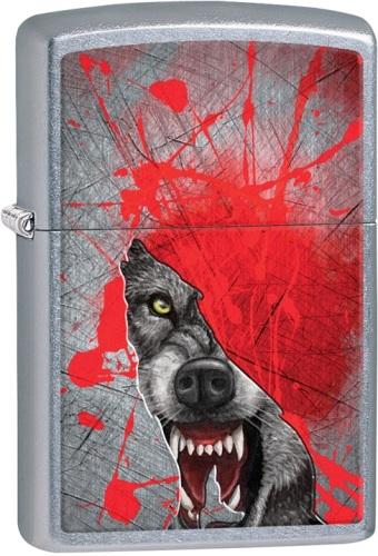 Öngyújtó Zippo Grunge Howling Wolf 29344