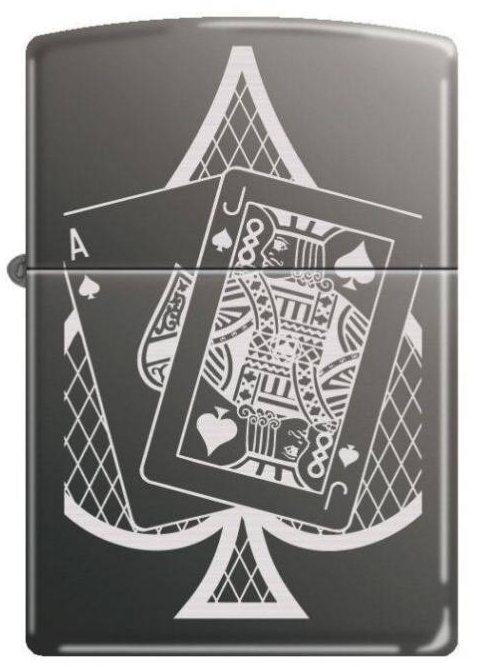 Öngyújtó Zippo Ace and Jack of Spades 9133