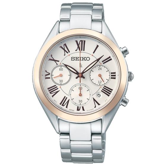 Karóra Seiko SRWZ10P1 Lukia Chronograph Sapphire