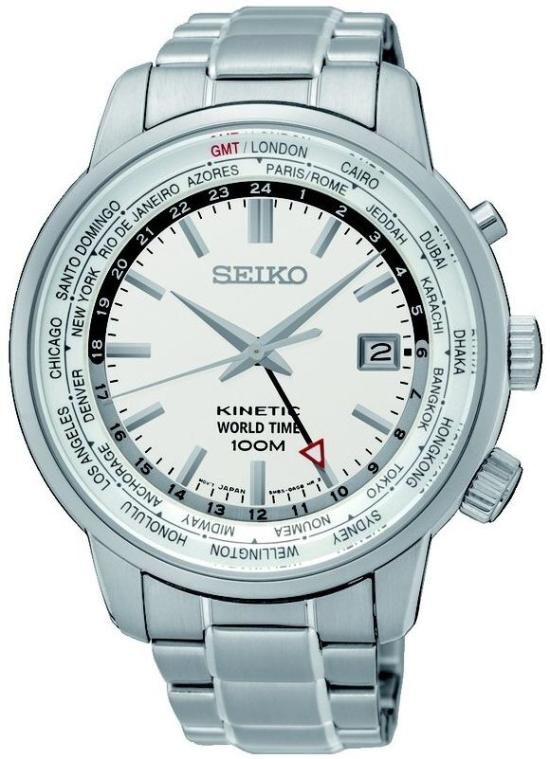 Karóra Seiko SUN067P1 Kinetic Worldtime