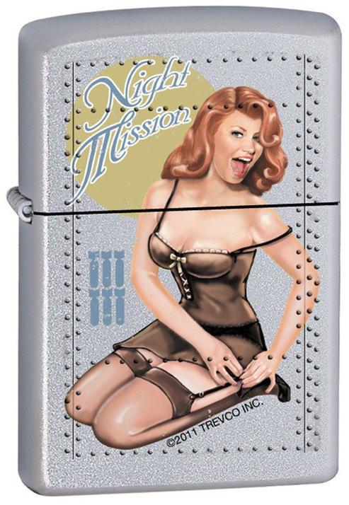 Öngyújtó Zippo Trevco Night Mission - Pinup Girl 7286