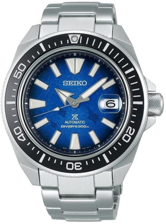 Karóra Seiko SRPE33K1 Prospex Diver Save The Ocean King Samurai