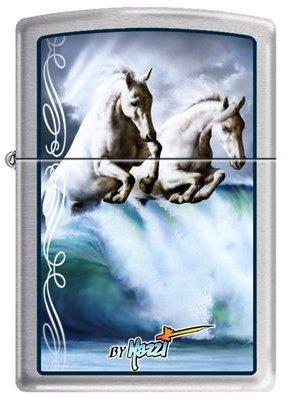 Öngyújtó Zippo Mazzi - Horses Waves 7388