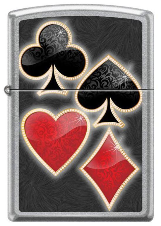 Öngyújtó Zippo Card Suits 6120