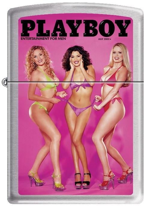 Öngyújtó Zippo Playboy Cover 2002 July 1203