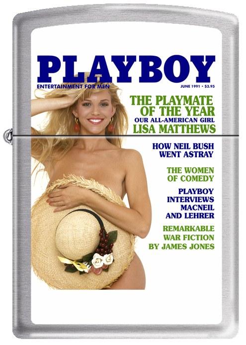 Öngyújtó Zippo Playboy Cover 1991 June 0715