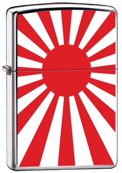 Öngyújtó Zippo Japan Flag Rising Sun 7962
