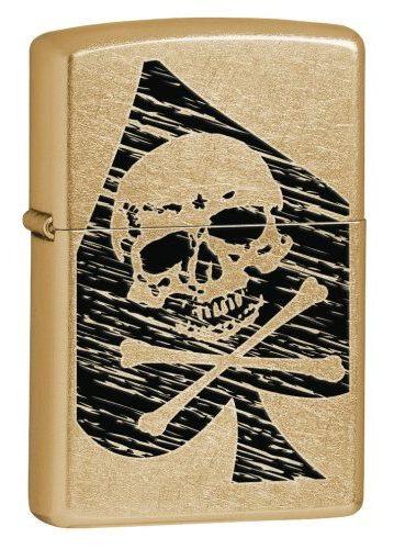 Öngyújtó Zippo Ace of Spades Skull 6324