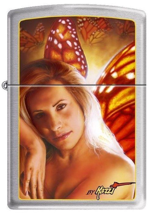 Öngyújtó Zippo Mazzi Woman Butterfly Wings 5060