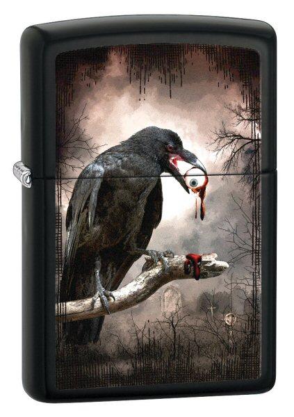 Öngyújtó Zippo Goth - Raven Eyeball 26392