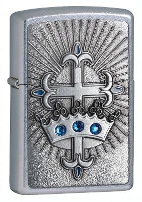 Öngyújtó Zippo Crown and Cross 25321