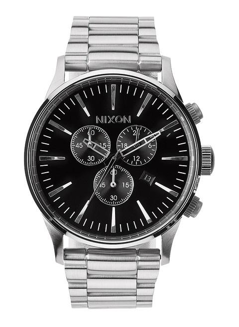 Karóra Nixon Sentry Chrono Natural/Silver A424 1603