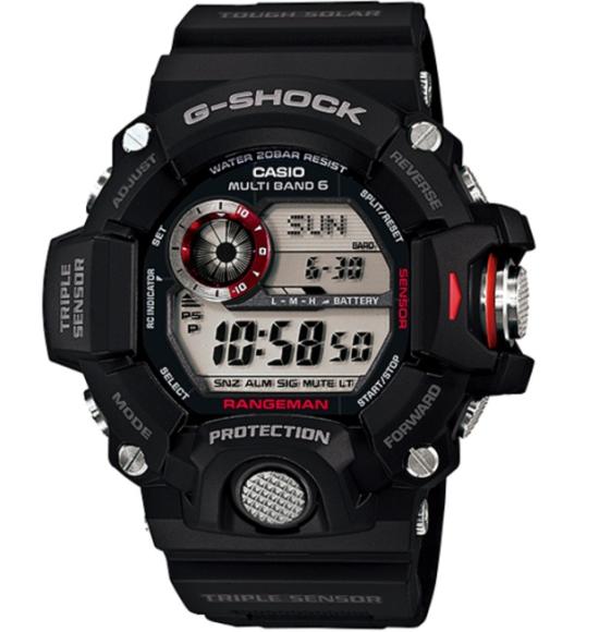 Karóra Casio G-Shock GW-9400-1 Rangeman Radio Controlled