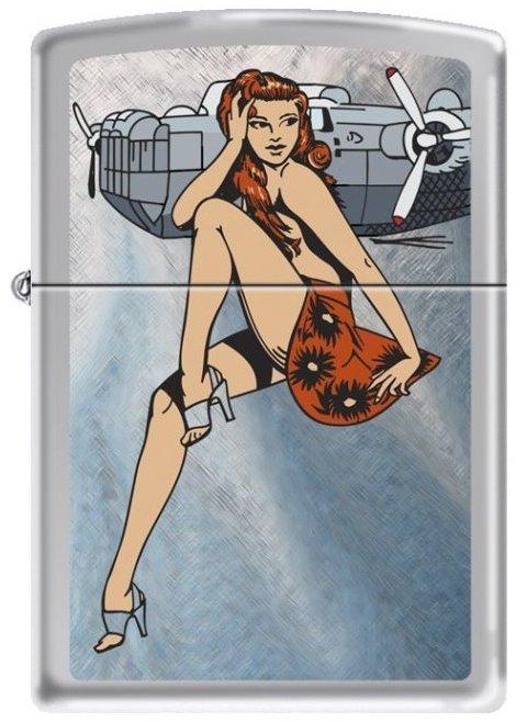 Öngyújtó Zippo Nose Art Pin-Up Girl 7225