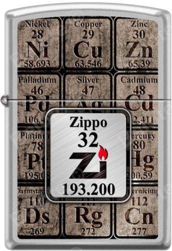 Öngyújtó Zippo Table Of Elements 7838