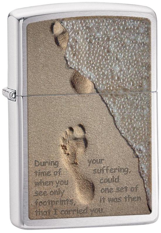 Öngyújtó Zippo Footprint in Sand 21618