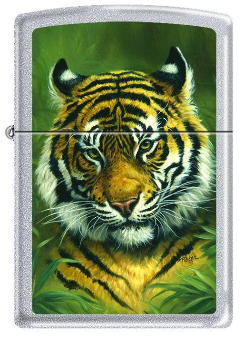 Öngyújtó Zippo Linda Picken - Tiger Head 0795