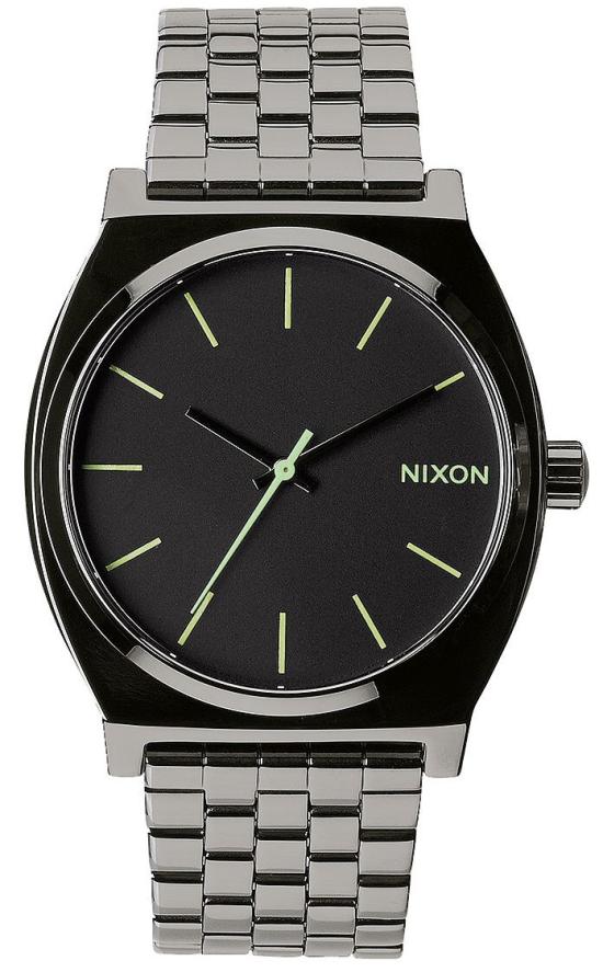 Karóra Nixon Time Teller Polished Gunmetal Lum A045 1885