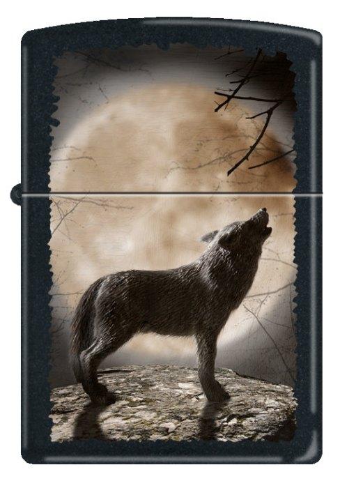 Öngyújtó Zippo Wolf Howling To The Moon 3731
