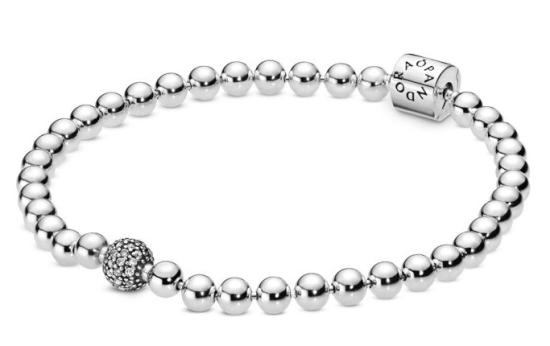 Karkötő Pandora 598342CZ-19 cm