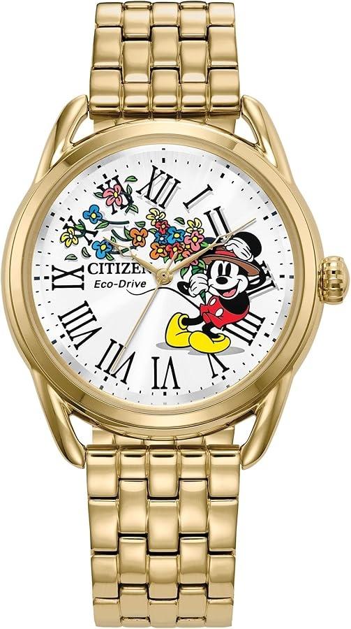 Karóra Citizen FE7093-57W Eco-Drive Disney Mickey Mouse Flowers