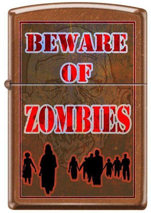 Öngyújtó Zippo Beware Of Zombies 0425