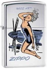 Öngyújtó Zippo Nose Art Pin-Up Girl 6886