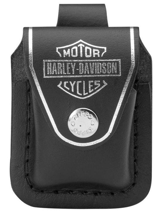 Zippo Bőrtok Harley Davidson HDPBK