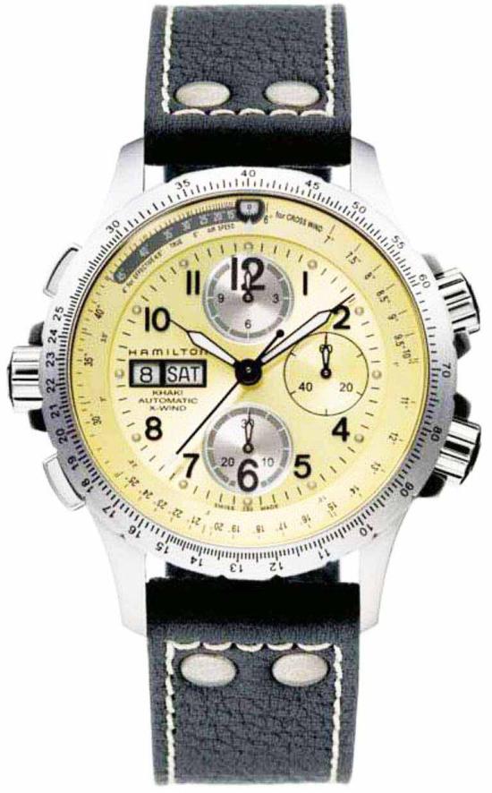 Karóra Hamilton Khaki X-Wind Automatic H77666523