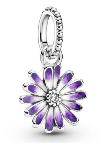 Medál Pandora Purple Daisy 798771C01