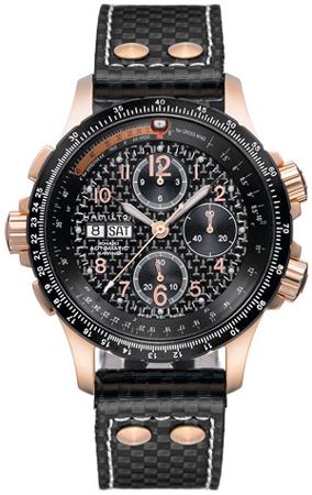 Karóra Hamilton Khaki X-Wind Automatic Gold Rose H77696793