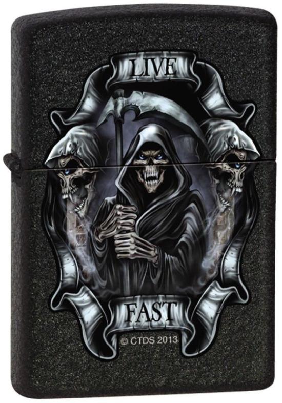 Öngyújtó Zippo Live Fast 2749