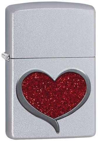 Öngyújtó Zippo Glitter Heart 20042