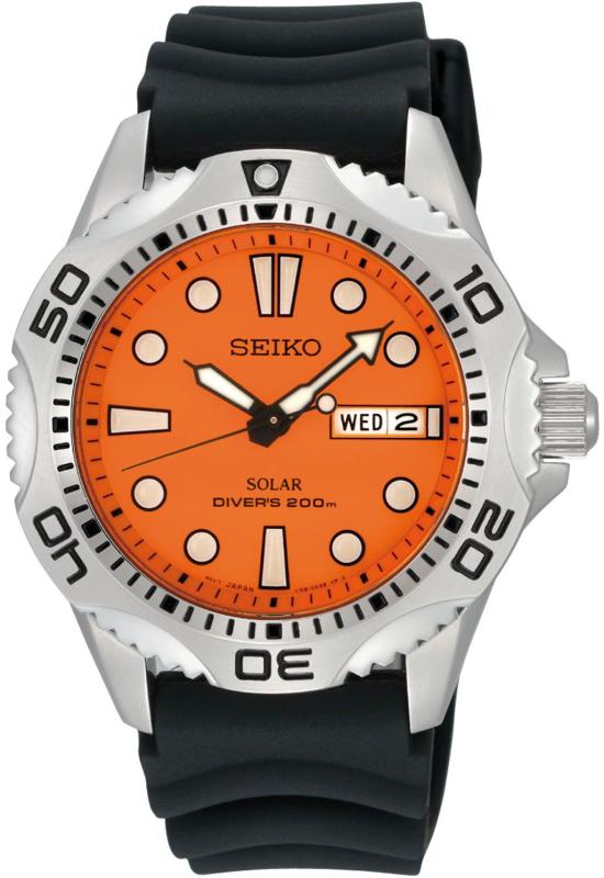 Karóra Seiko SNE109P1 Diver Solar