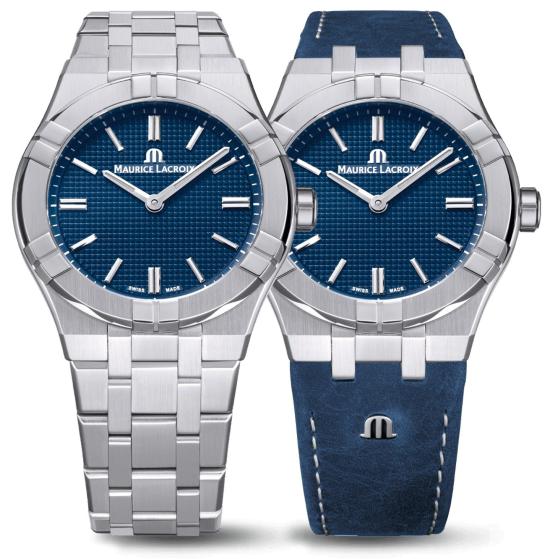 Karóra Maurice Lacroix Aikon Manual 39 mm Collectors Limited Edition 500 pcs AI7007-SS00E-430-C