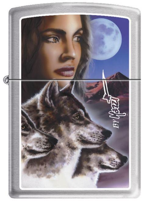 Öngyújtó Zippo Mazzi Wolves Night 1934