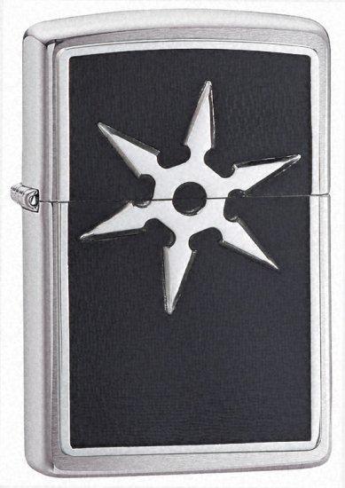 Öngyújtó Zippo 6 Point Throwing Star Emblem 20334