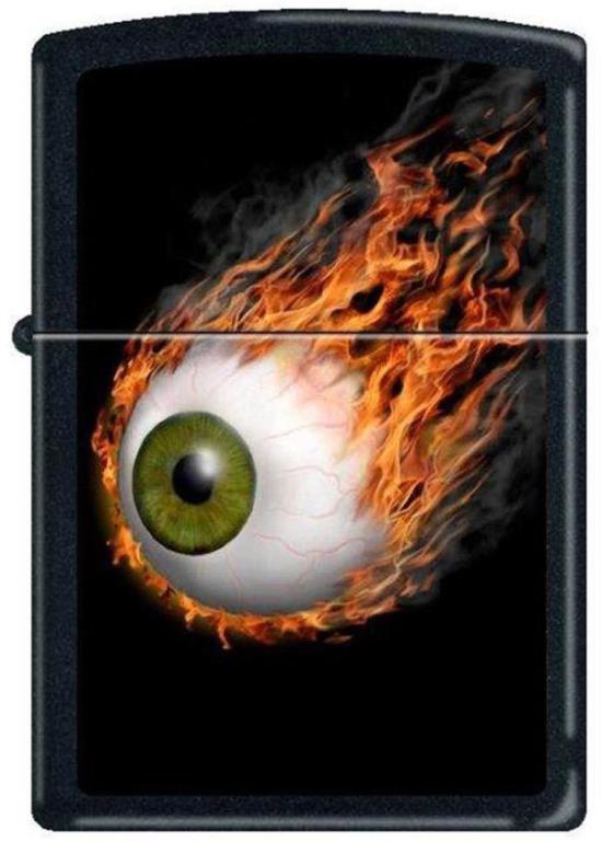 Öngyújtó Zippo Flaming Eyeball 2912