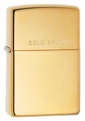 Öngyújtó Zippo Solid Brass 24001