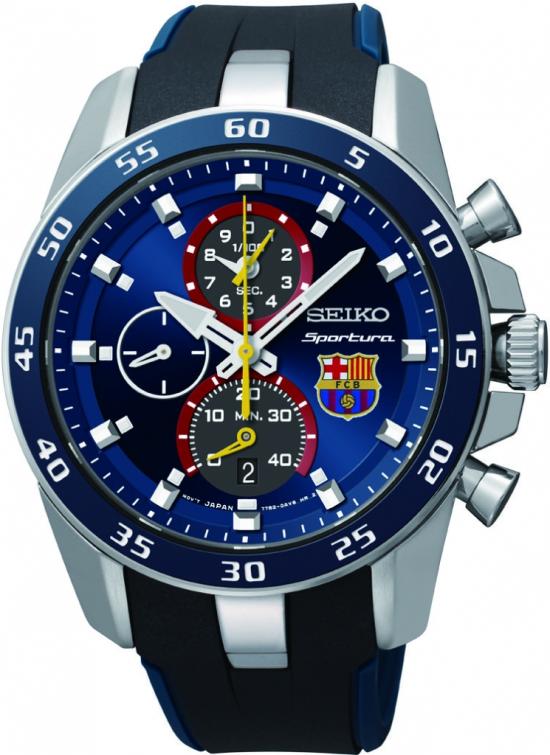 Karóra Seiko SPC089P2 Sportura FC Barcelona