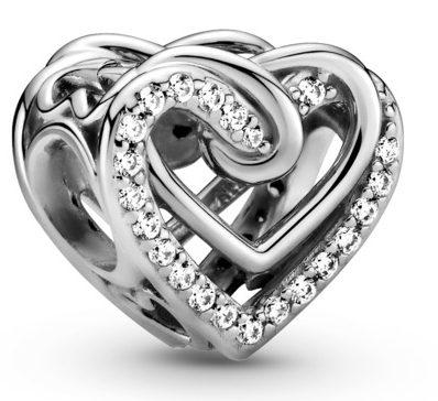 Gyöngy Pandora Entwined Hearts 799270C01